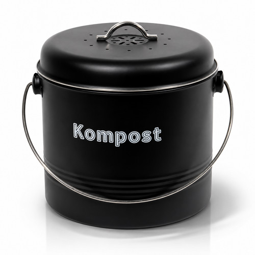 Komposteimer metall - komposteimer, 7l